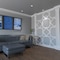 Ekena Millwork Large Lockhart Decorative Fretwork Wall Panels in Architectural PVC, 39 7/8"W x 23 3/8"H x 3/8"T WALP24X24LKH - alternate 3